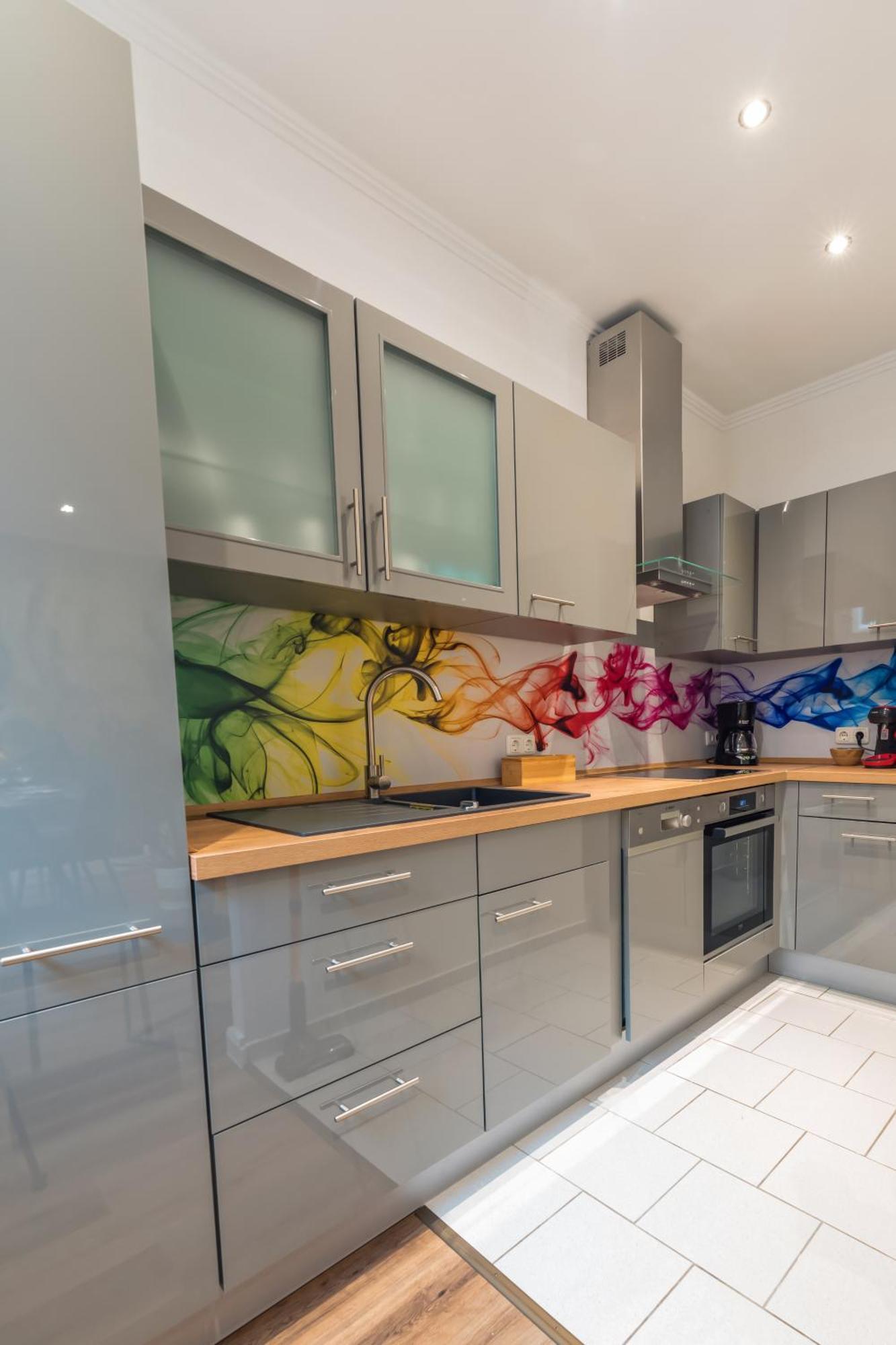 Stylisch - Ruhig - Gemuetlich - Zentral - Einladend Apartment Krefeld Bagian luar foto