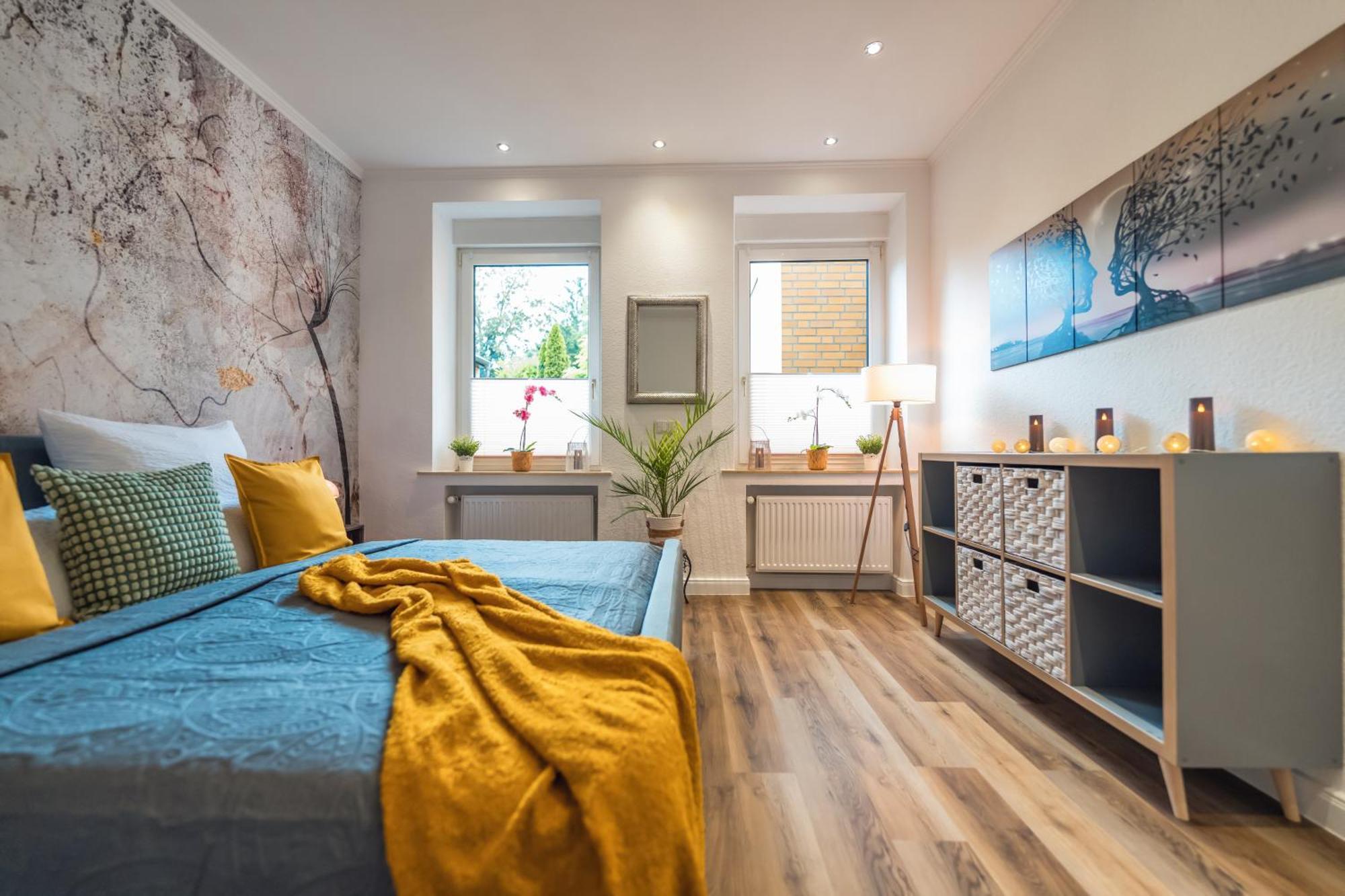 Stylisch - Ruhig - Gemuetlich - Zentral - Einladend Apartment Krefeld Bagian luar foto