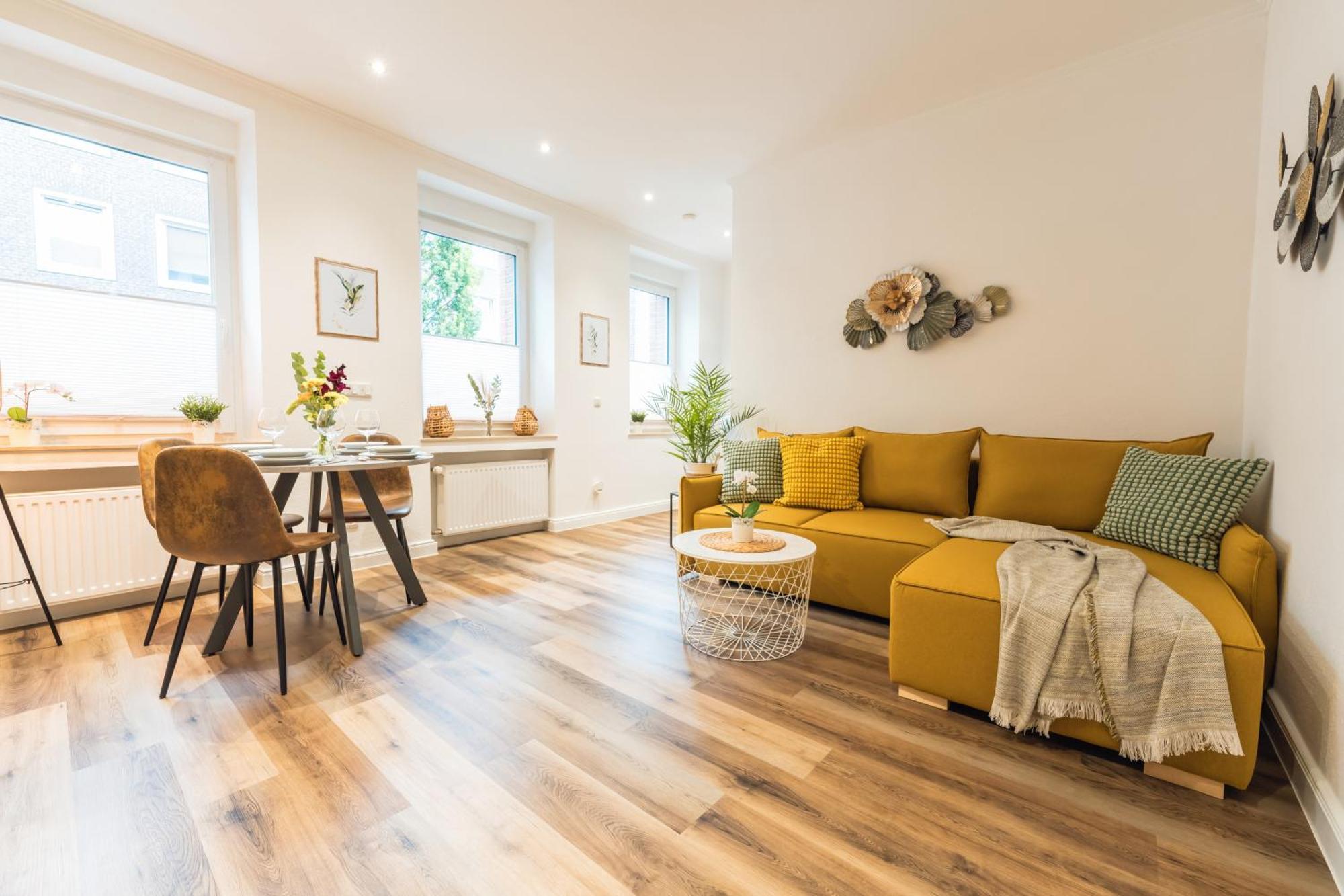 Stylisch - Ruhig - Gemuetlich - Zentral - Einladend Apartment Krefeld Bagian luar foto